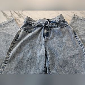 KITTENISH flare off denim jeans